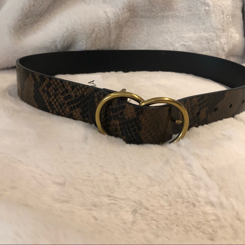 Auxiliary Double ring jean belt